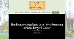 Desktop Screenshot of fromthefarm.ca